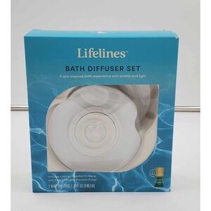 2pk Bath Diffuser Set Essential Oil Blend Lifelines NEW